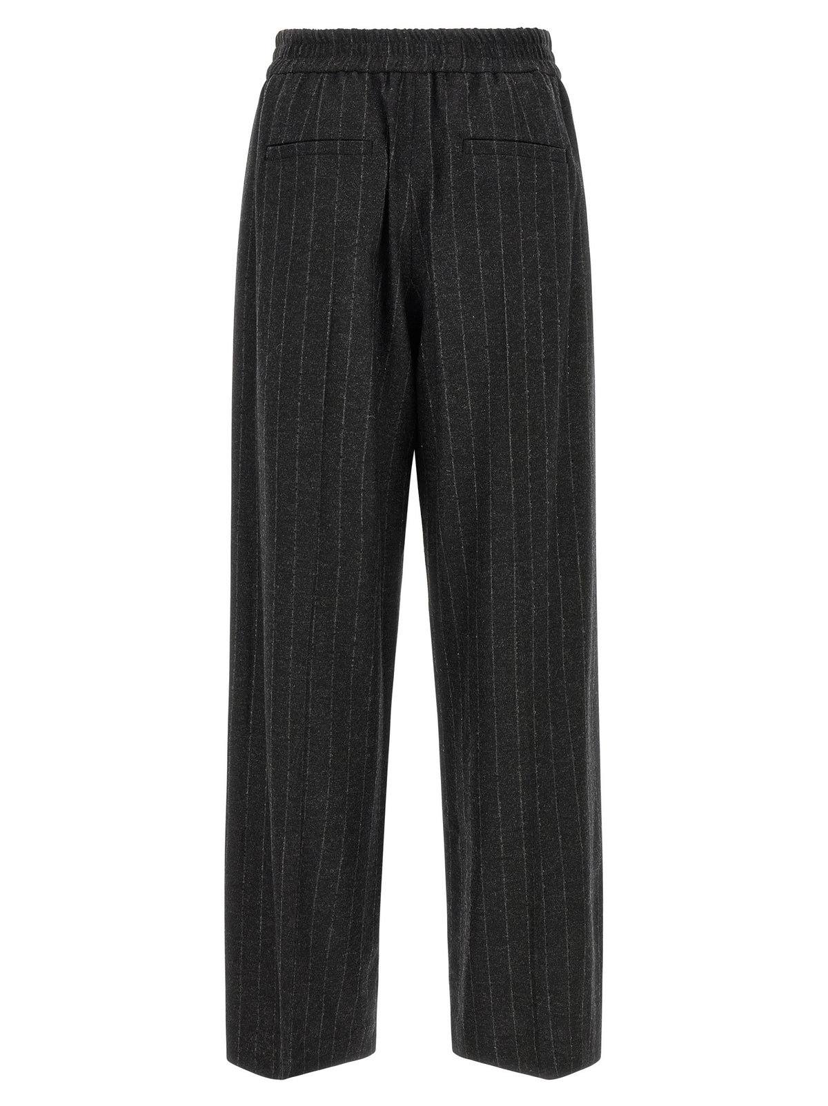 Brunello Cucinelli - Micro sequin pinstripe pants