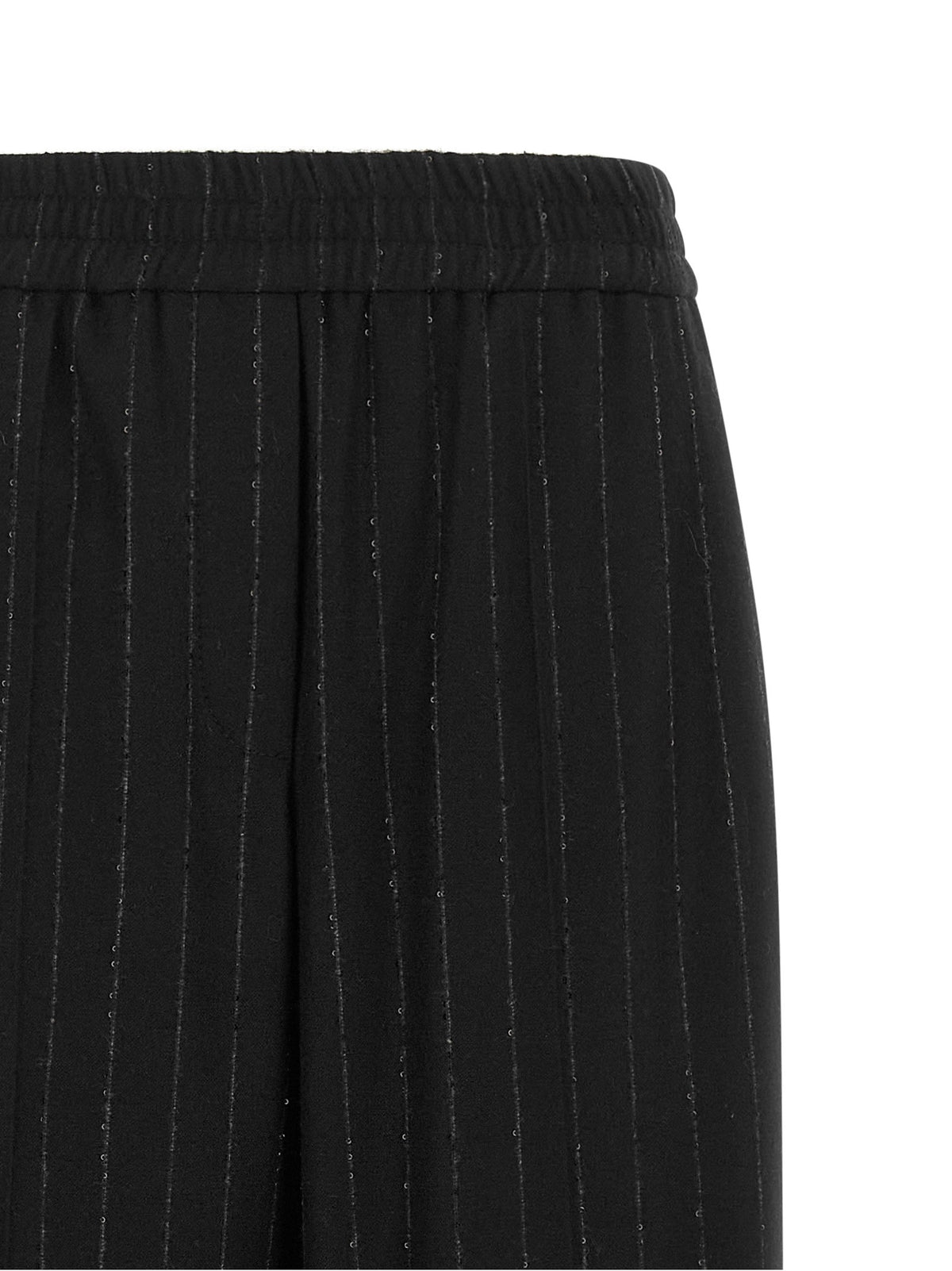 Brunello Cucinelli - Micro sequin pinstripe pants