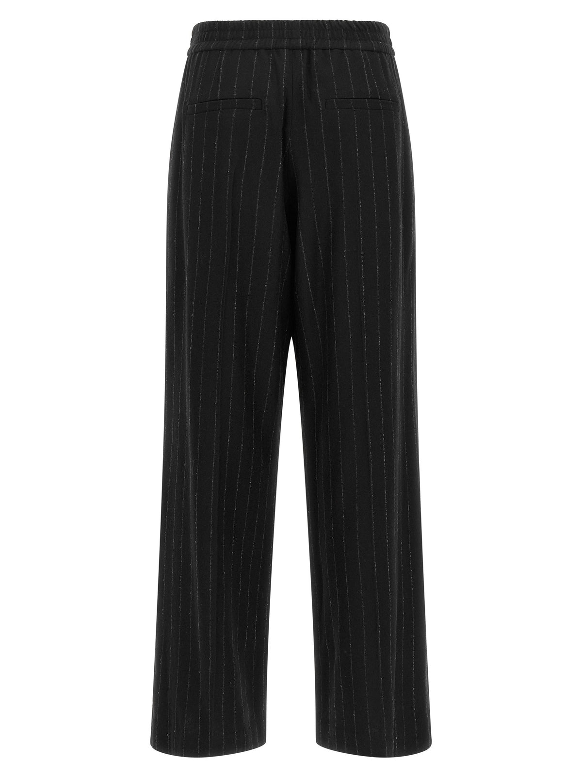 Brunello Cucinelli - Micro sequin pinstripe pants
