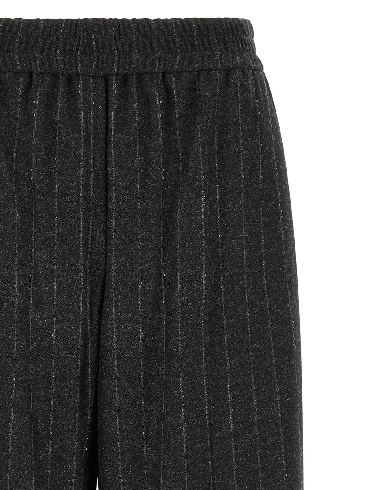 Brunello Cucinelli - Micro sequin pinstripe pants