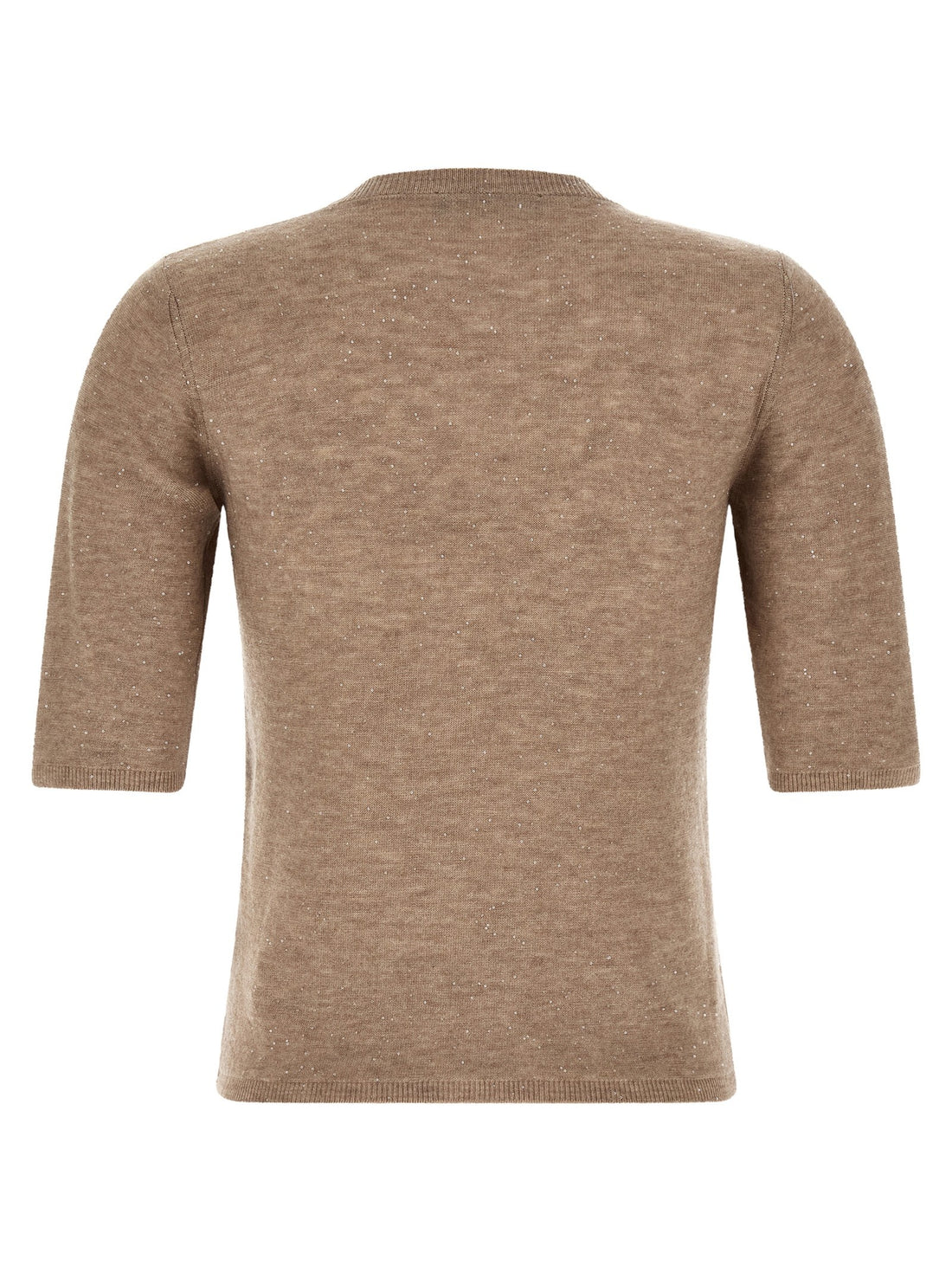 Fabiana Filippi - Micro sequin t-shirt beige