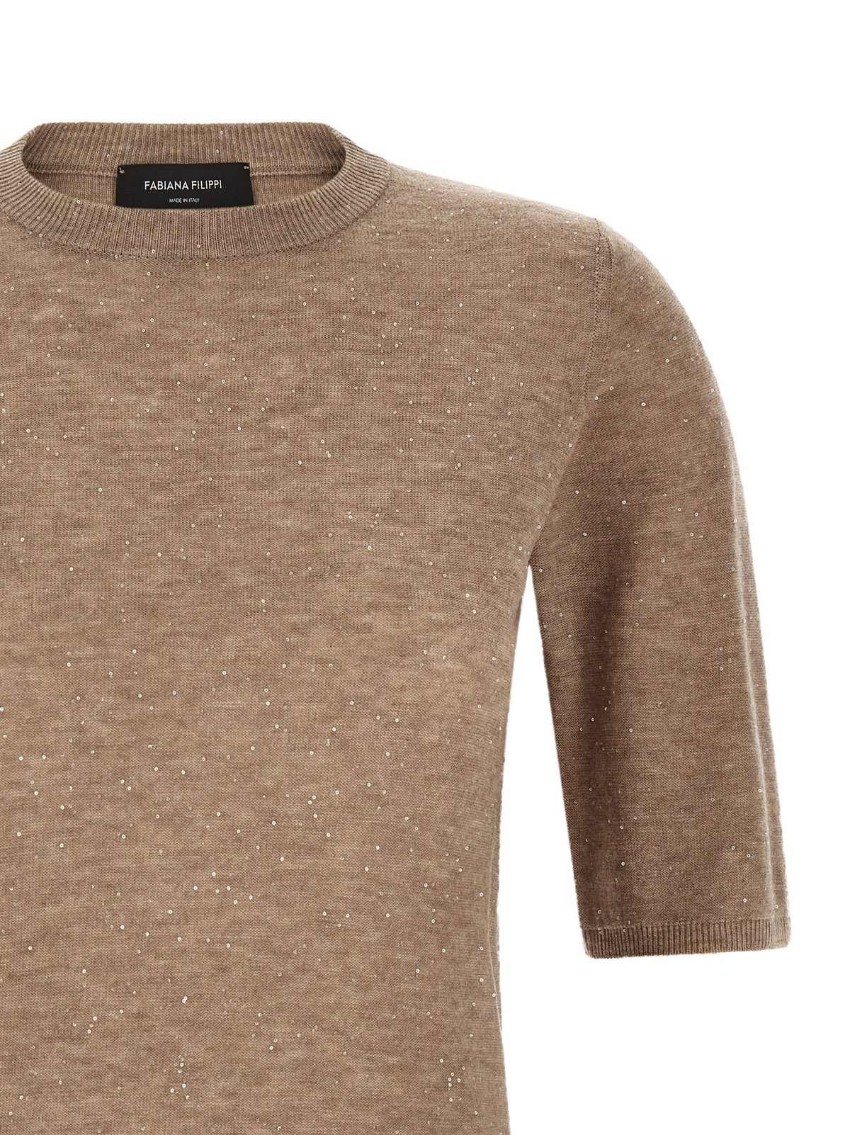 Fabiana Filippi - Micro sequin t-shirt