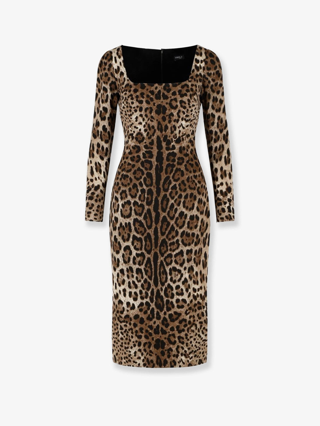 Dolce & Gabbana - 'Leo' dress midi-dress-with-animal-print_270fa75e-ae48-4155-a6df-f68cca731ca6
