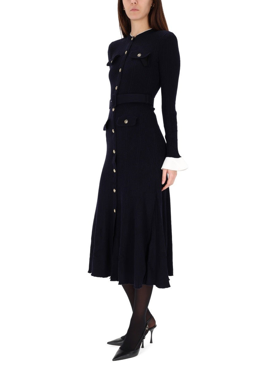 MIDI DRESS WITH BELT
