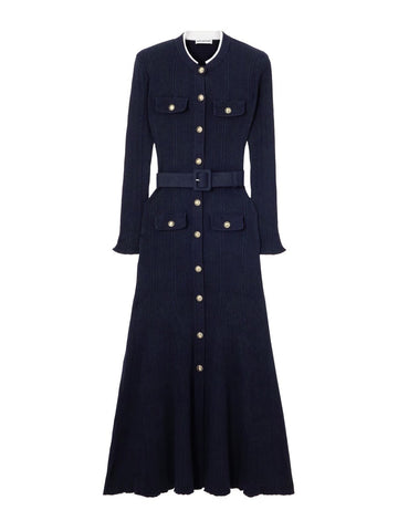 MIDI DRESS WITH BELT