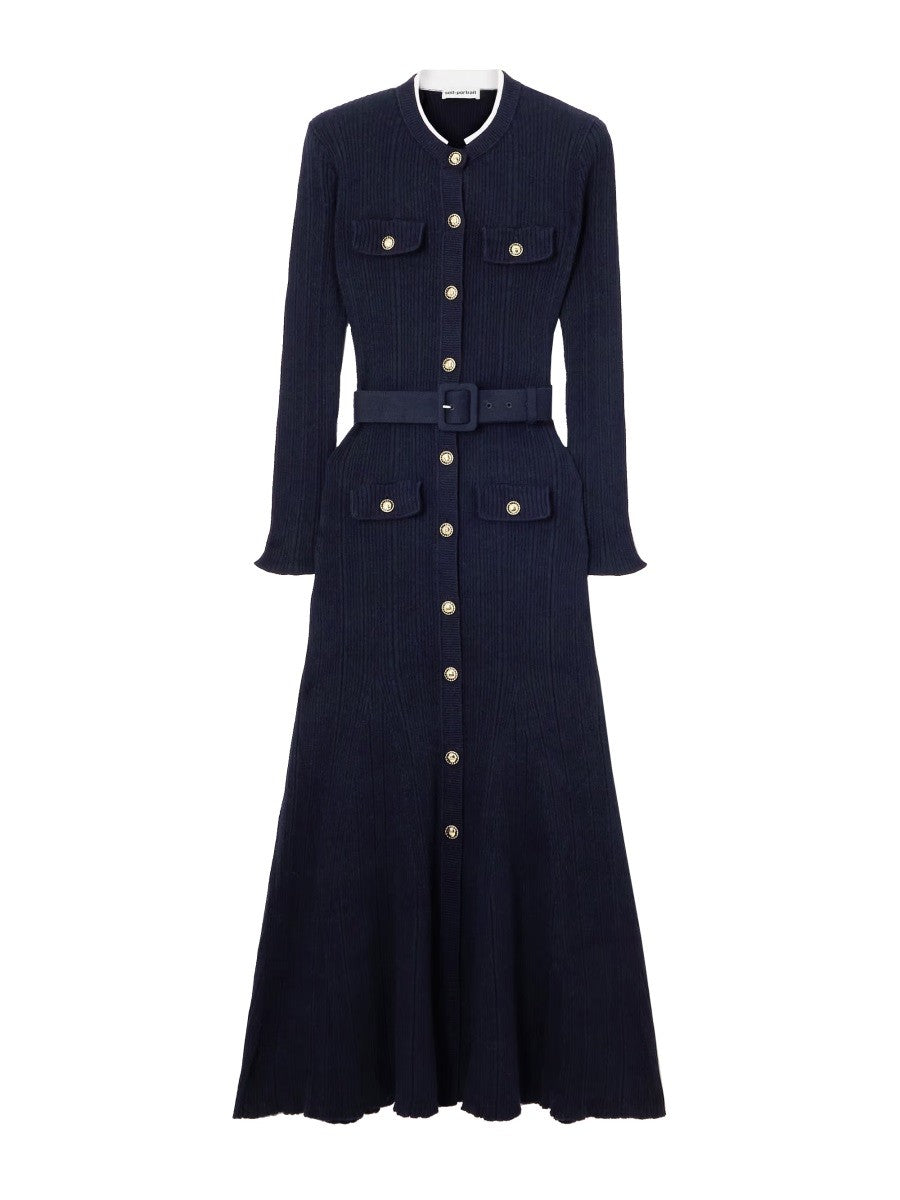 MIDI DRESS WITH BELT