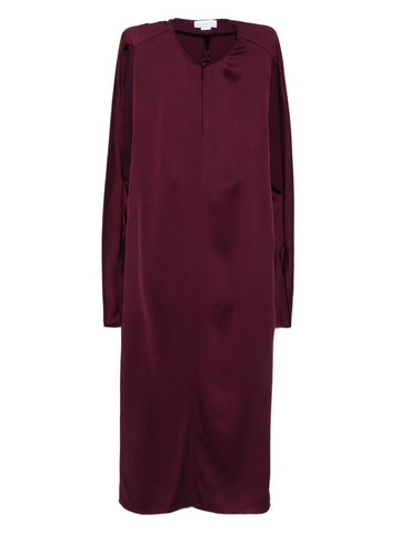 stella mccartney - MIDI DRESS WITH CUT-OUT DETAIL midi-dress-with-cut-out-detail_56f2a87d-9dc3-405f-9fc7-660325858f75