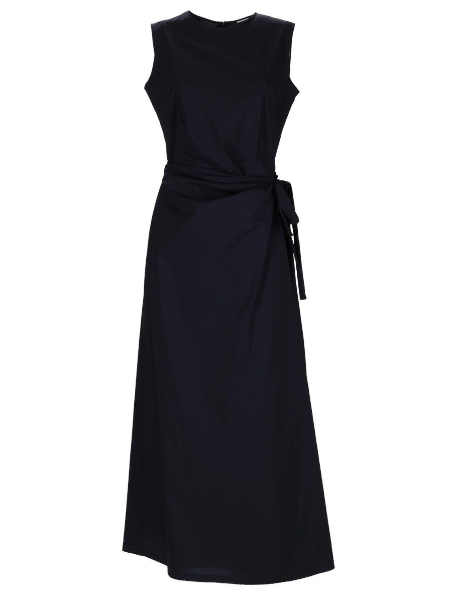 ASPESI - MIDI DRESS WITH DRAPE midi-dress-with-drape