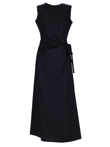 ASPESI - MIDI DRESS WITH DRAPE midi-dress-with-drape