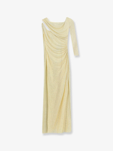 SELF PORTRAIT SELF PORTRAIT - Midi Dress with rhinestones