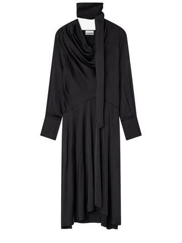 GANNI - MIDI DRESS WITH SCARF midi-dress-with-scarf_ae57c628-aa1e-41dd-a58c-ec69bb3d2beb