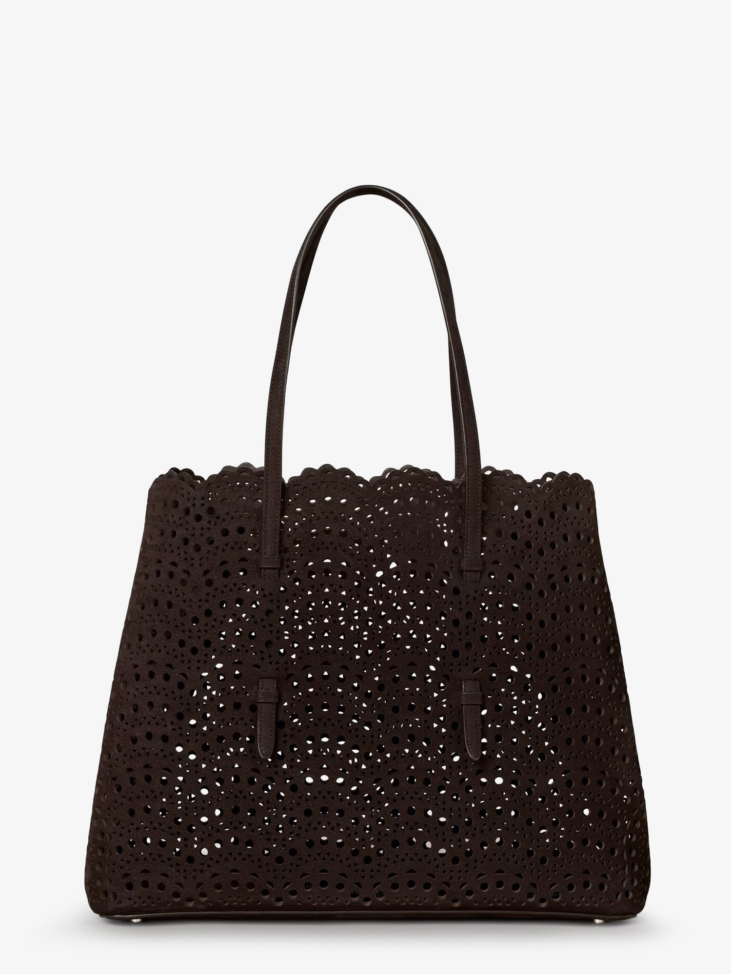 ALAIA - Mina 37 leather with Vienne motif shoulder bag