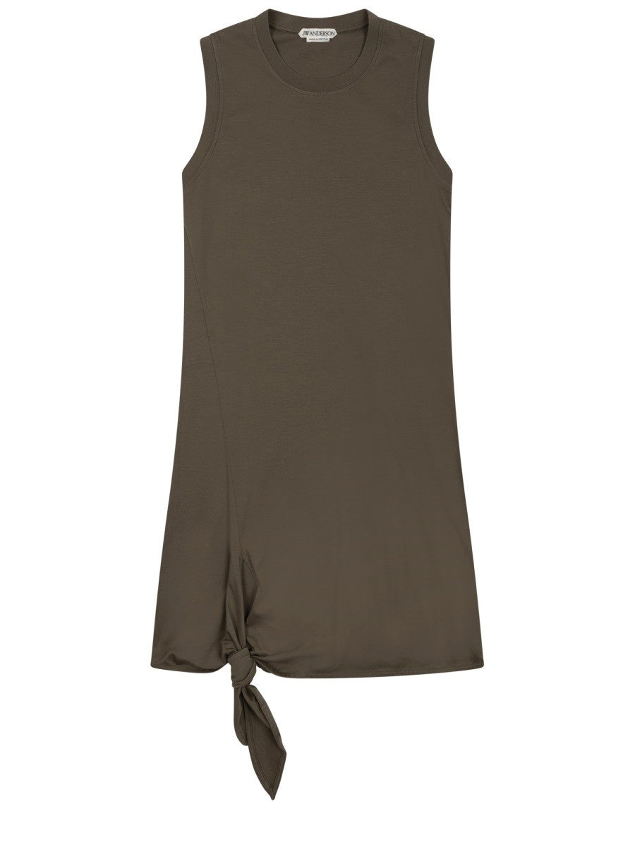 jw anderson jw anderson - MINI ABITO CON NODO