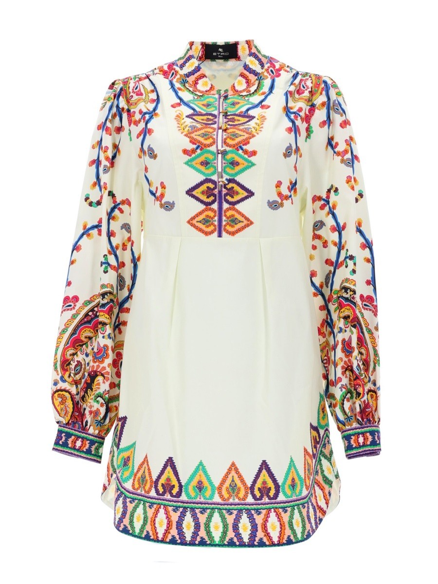 MINI ABITO CON STAMPA "PAISLEY" mini-abito-con-stampa-paisley