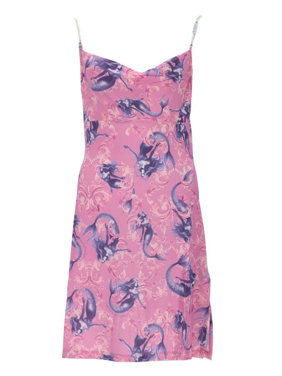 Versace Jeans Couture - SATIN MINI DRESS mini-abito-in-raso_34a279df-7688-44b9-bf0f-b19b4ec38b3f