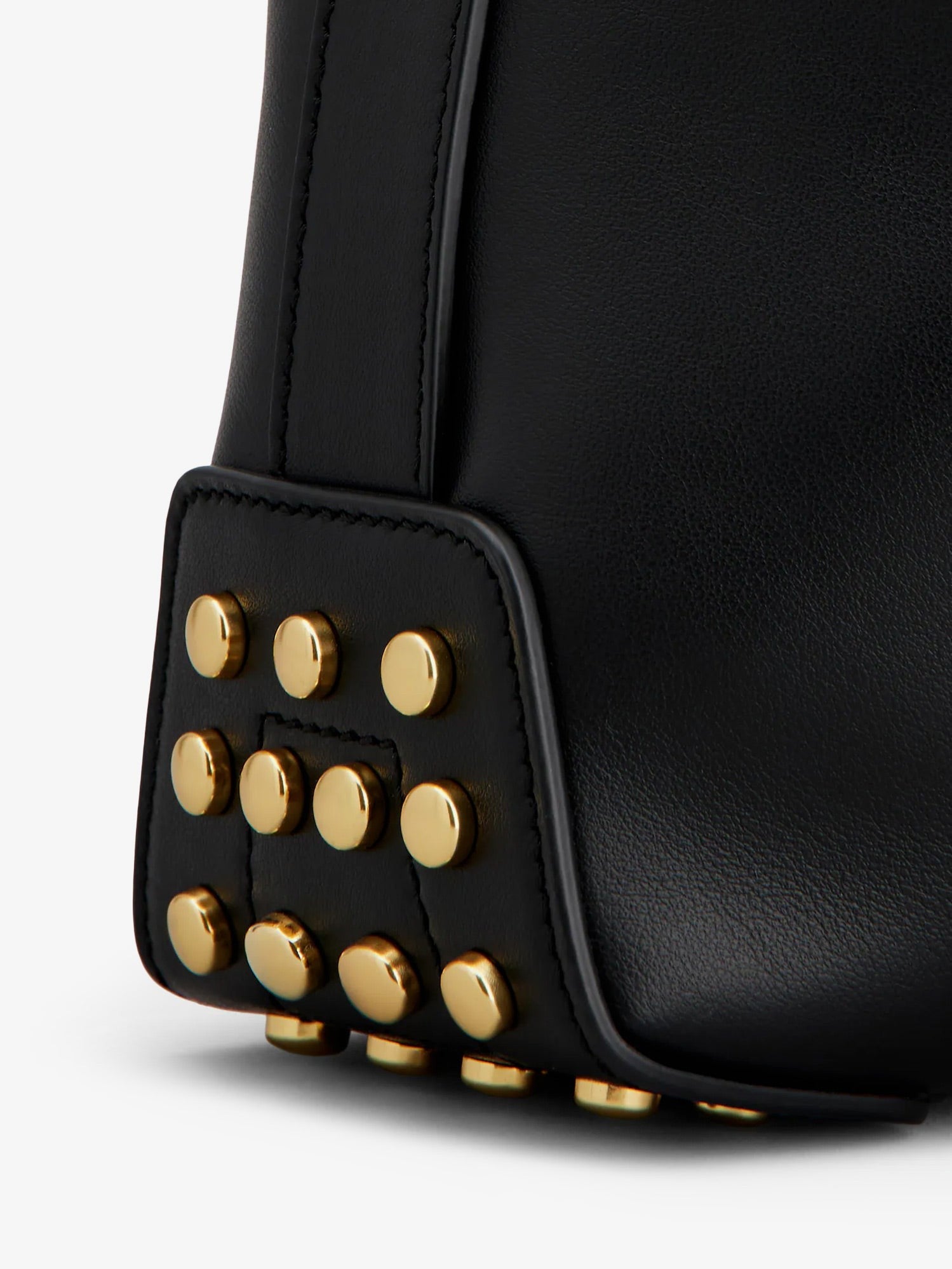 TOD'S - Mini Bag Metal Dots Leather Shoulder Bag