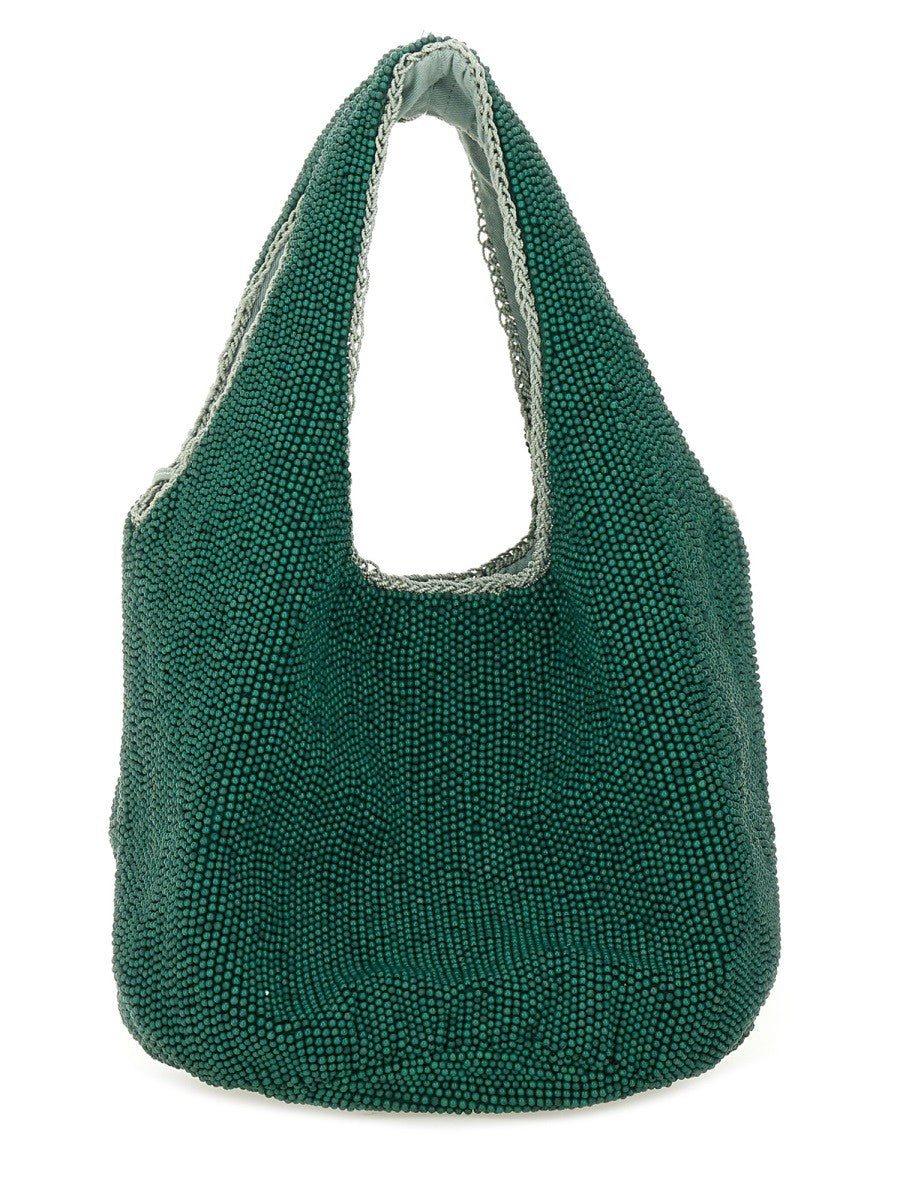 MINI BEADED TOTE BAG