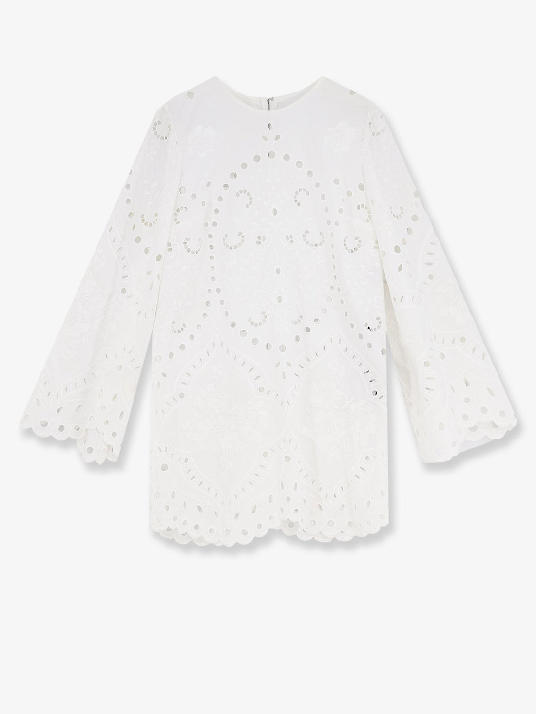 Dolce & Gabbana Mini cotton dress with embroidery