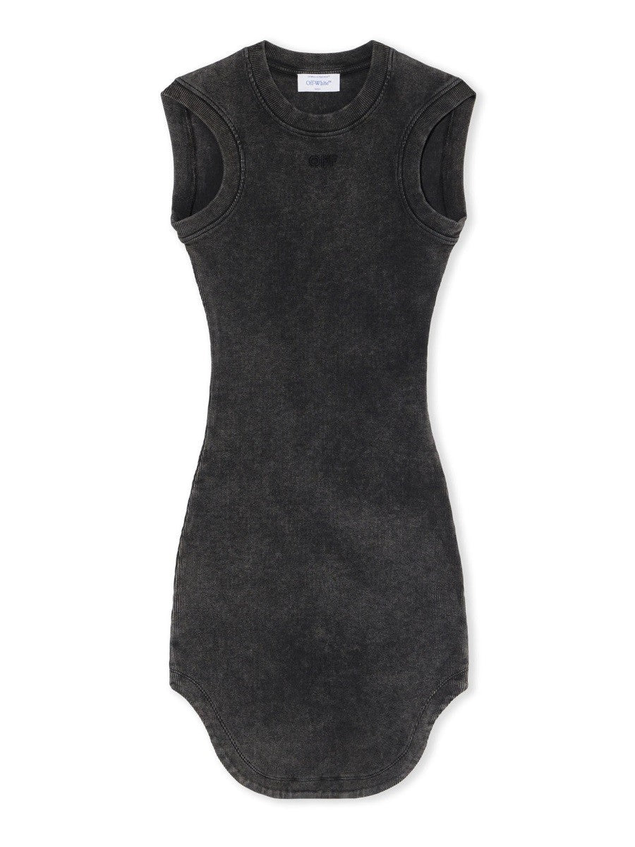 MINI DRESS "OFF STAMP"