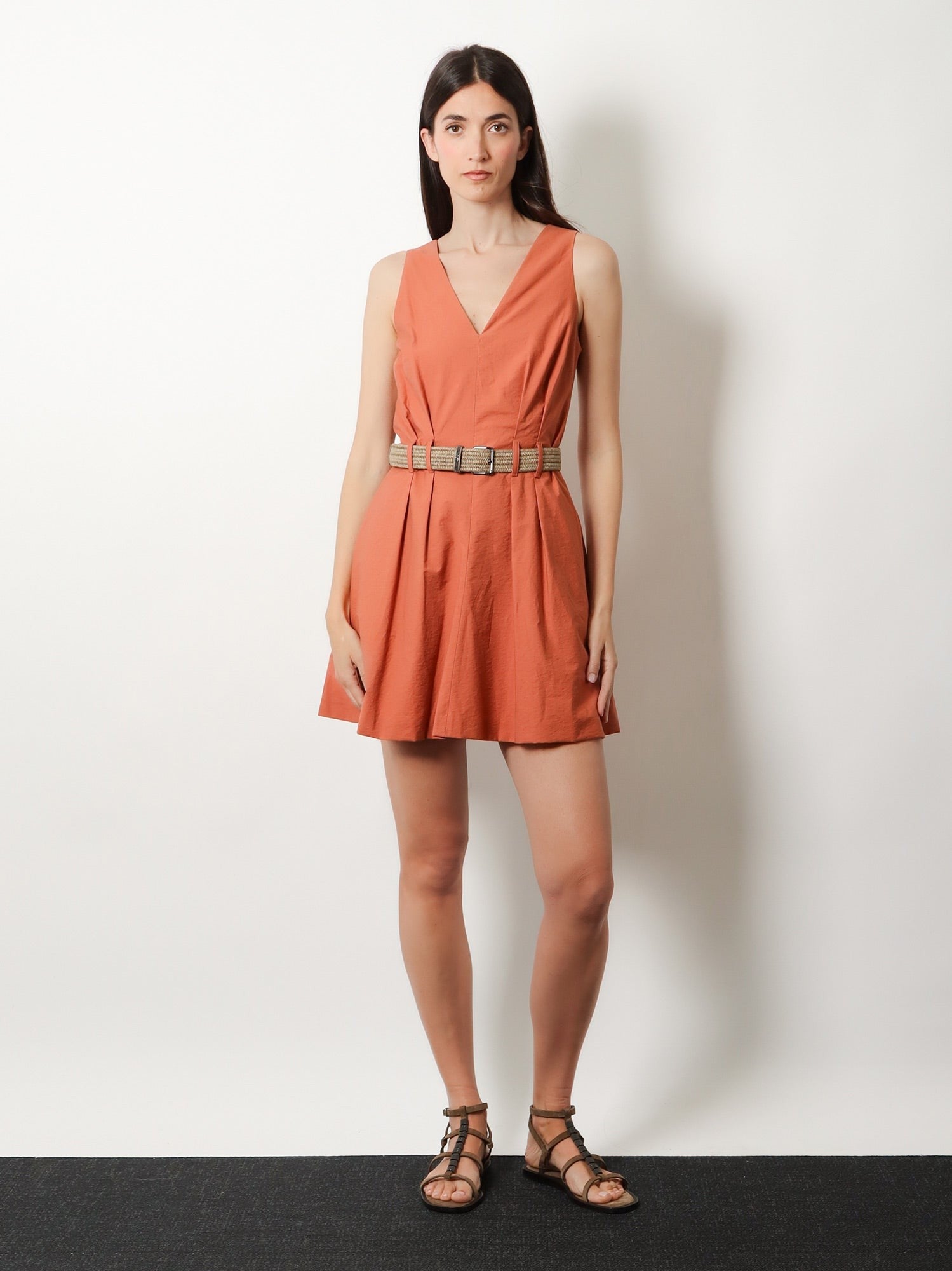 Brunello Cucinelli Brunello Cucinelli - Mini Dress with belt