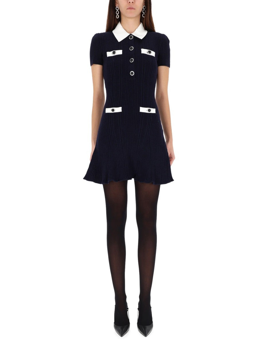 MINI DRESS WITH CONTRASTING COLLAR mini-dress-with-contrasting-collar_6039e4bb-6459-4317-abb9-4e739e6d06e1