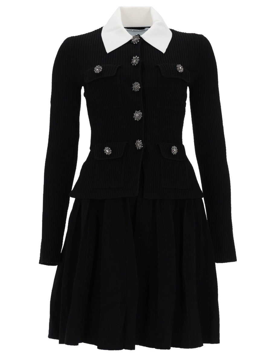 MINI DRESS WITH CONTRASTING COLLAR mini-dress-with-contrasting-collar_91684a6d-2c55-4373-8819-88dc70846653