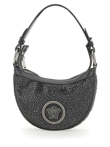 MINI HOBO BAG WITH CRYSTALS
