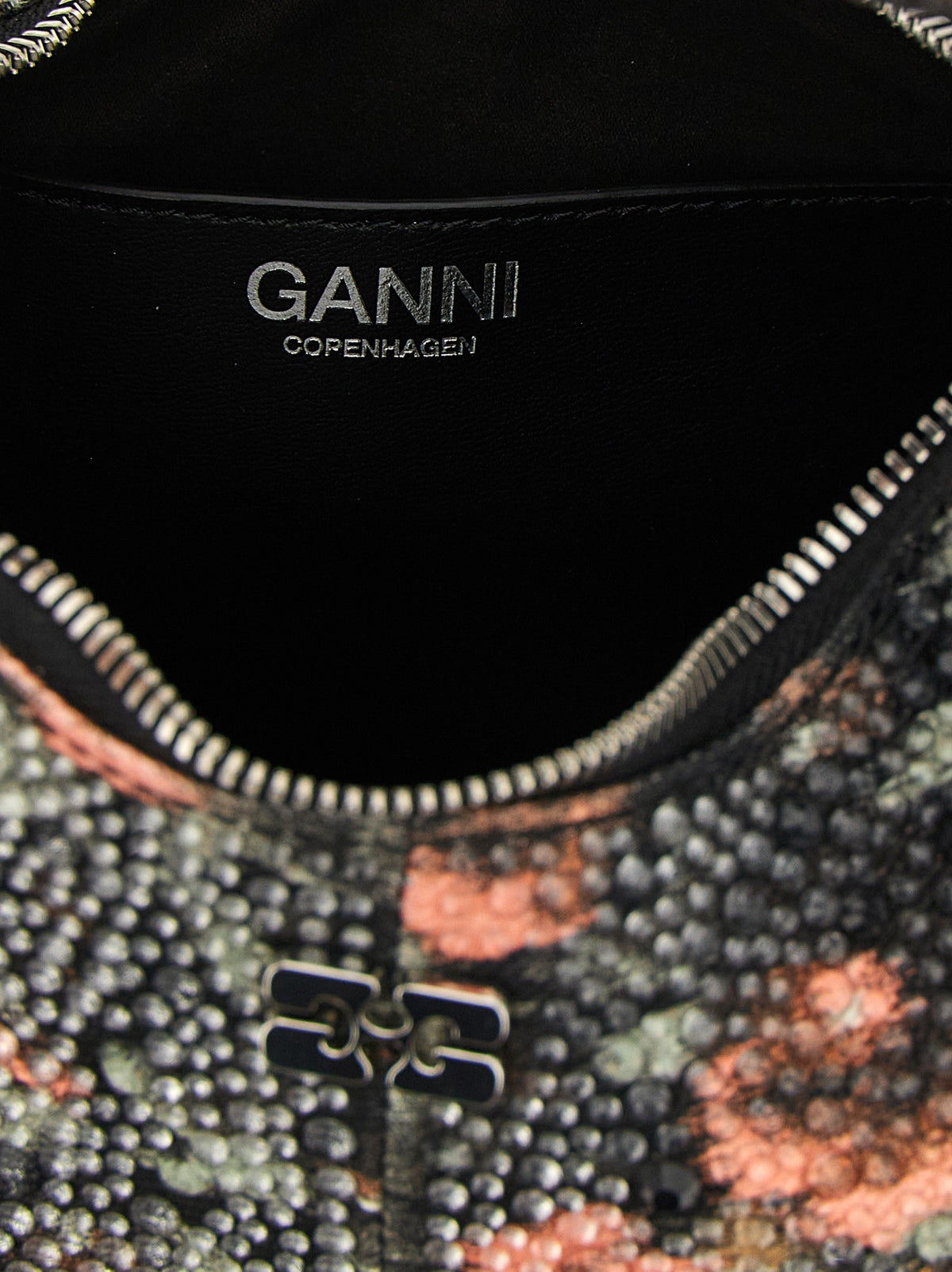 GANNI - 'Mini Hobo Flowers' handbag