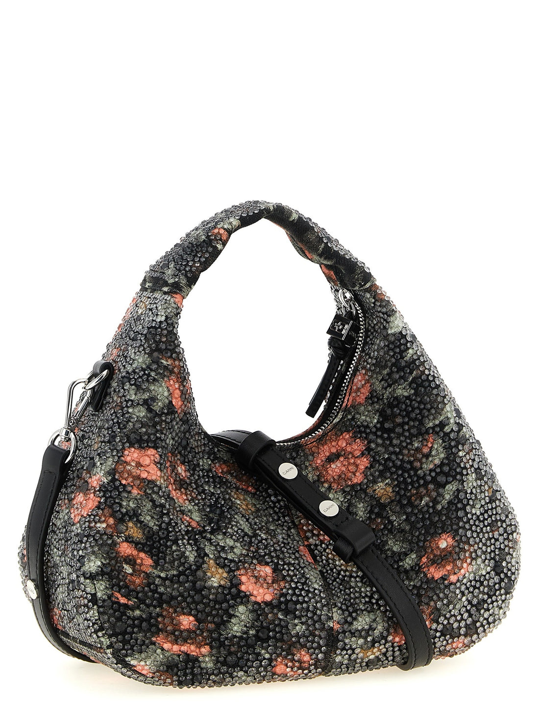 GANNI - 'Mini Hobo Flowers' handbag mini-hobo-flowers-handbag