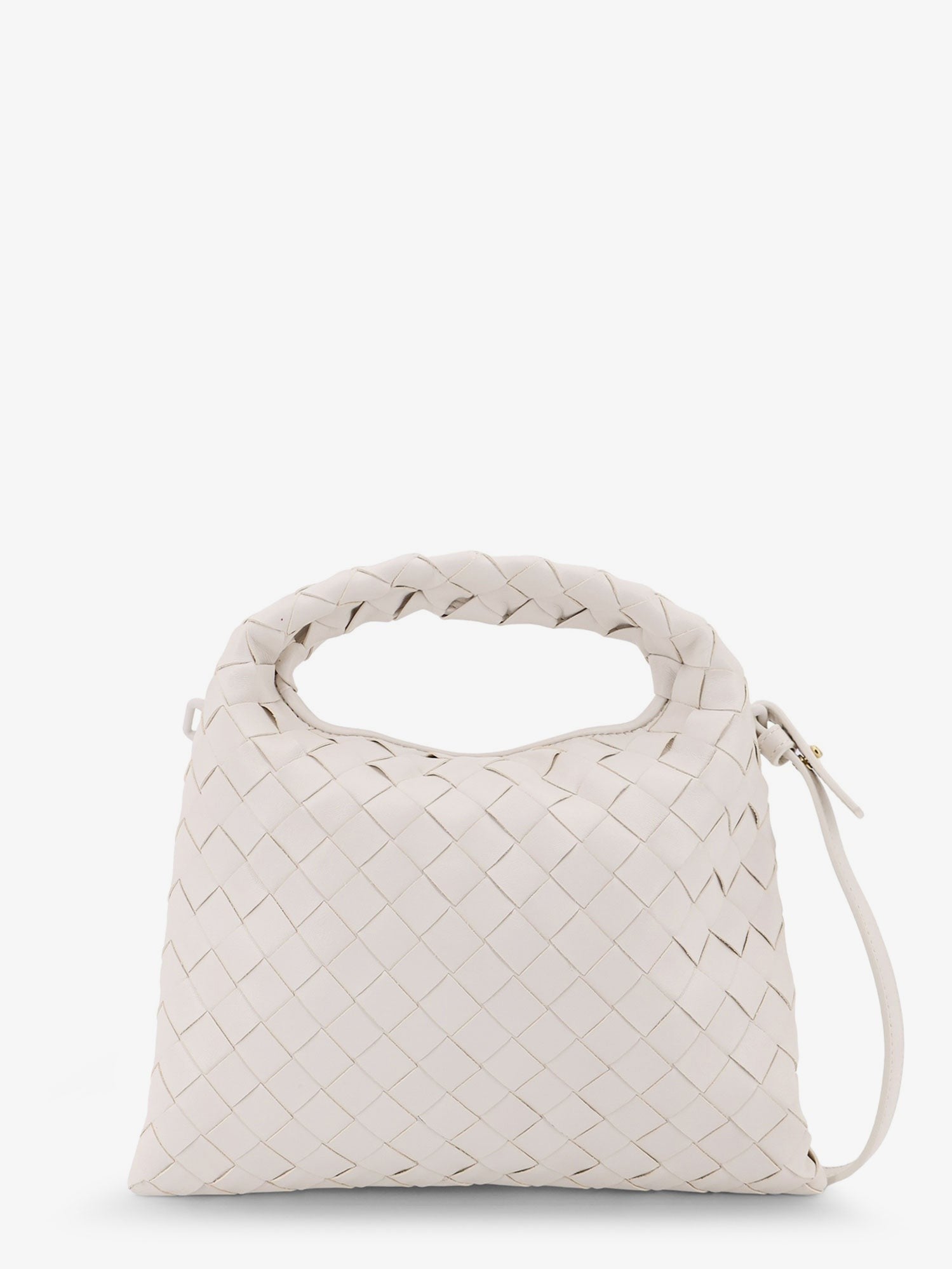 Bottega Veneta Bottega Veneta - Mini Hop leather crossbody bag with Intrecciato pattern