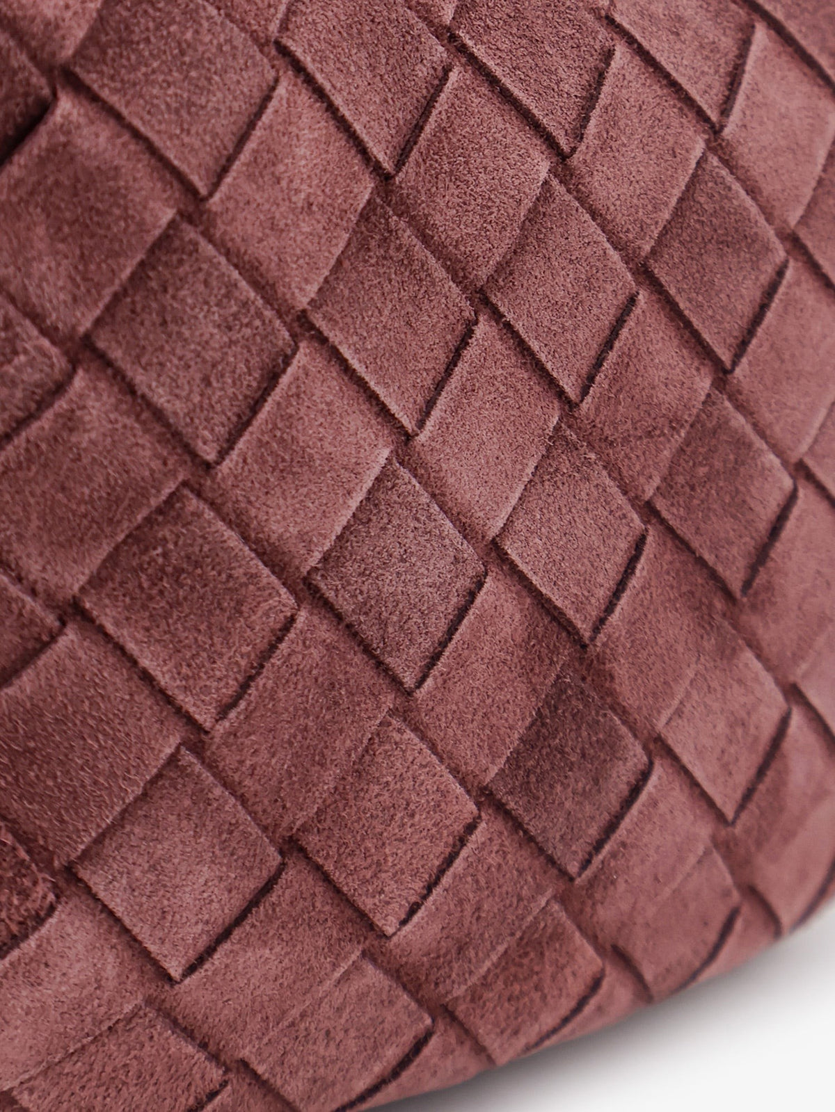 Bottega Veneta - Mini Jodie Intrecciato suede handbag