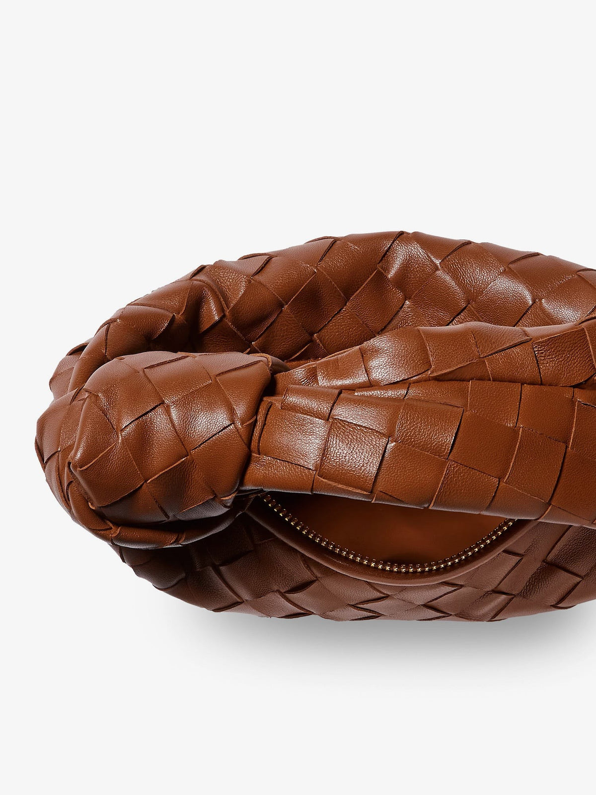 Bottega Veneta - Mini Jodie leather handbag with Intrecciato motif