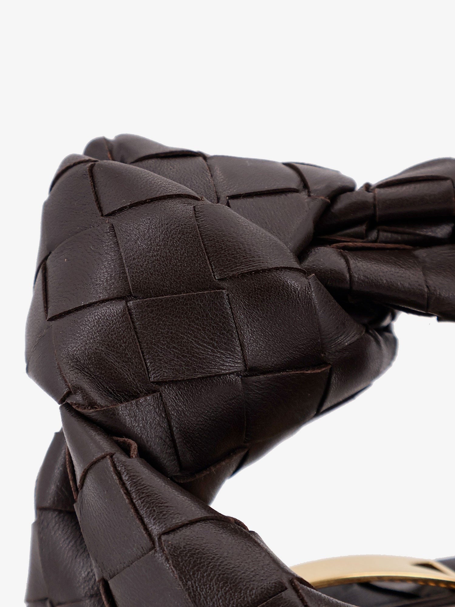 Bottega Veneta - Mini Jodie leather handbag with Intrecciato motif