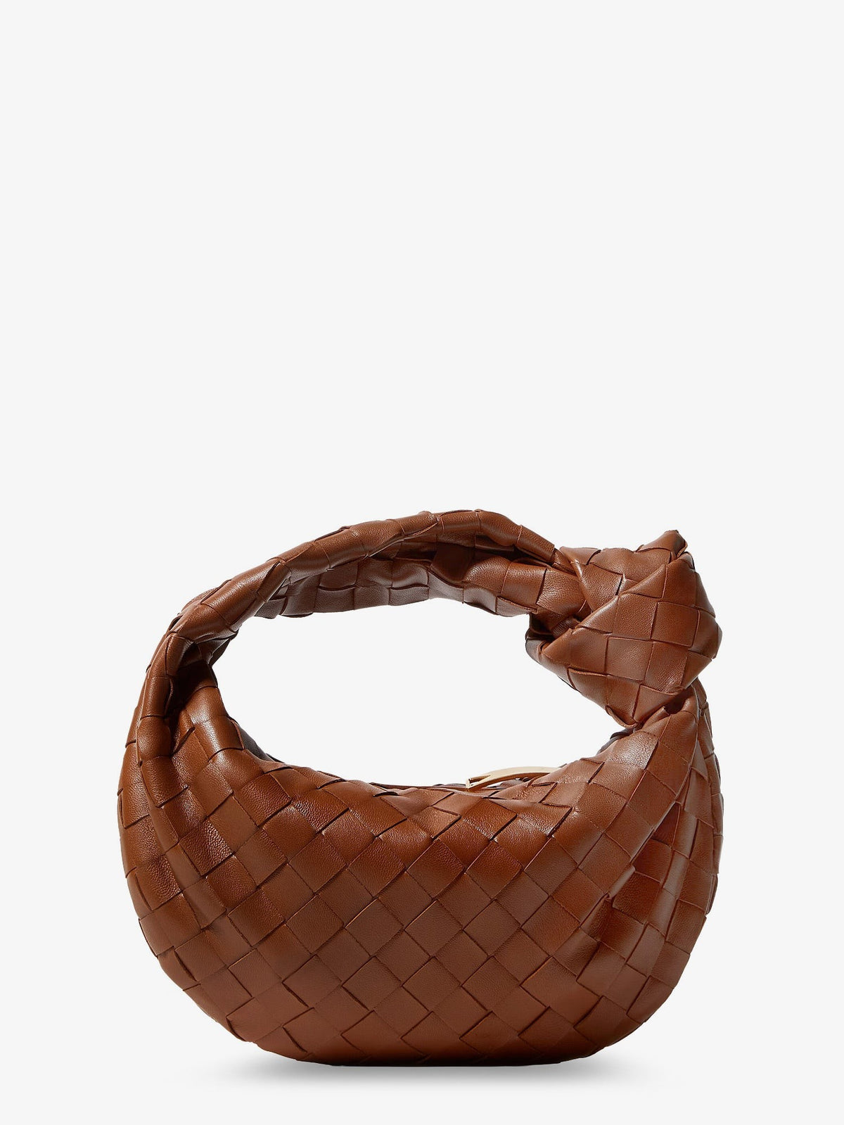 Bottega Veneta - Mini Jodie leather handbag with Intrecciato motif