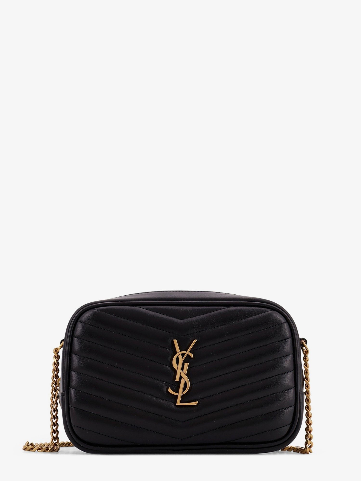Saint Laurent Mini Lou quilted leather crossbody bag