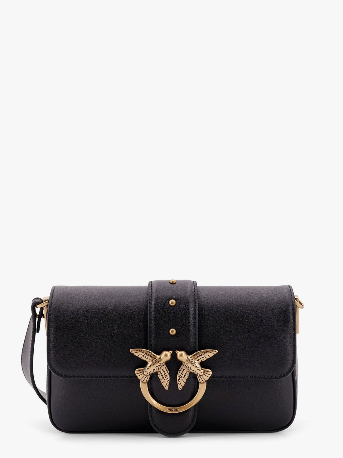 Pinko Mini Love Bag leather crossbody bag
