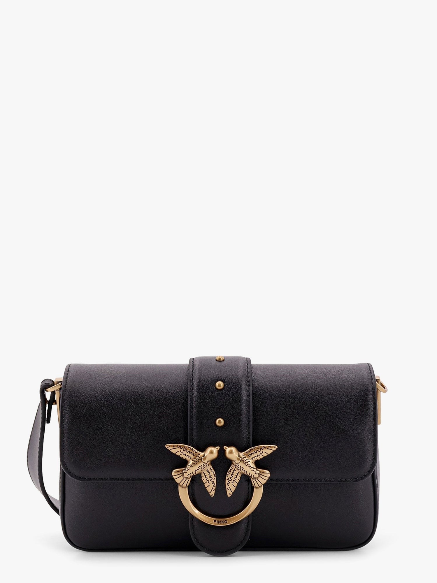 Pinko Mini Love Bag leather crossbody bag