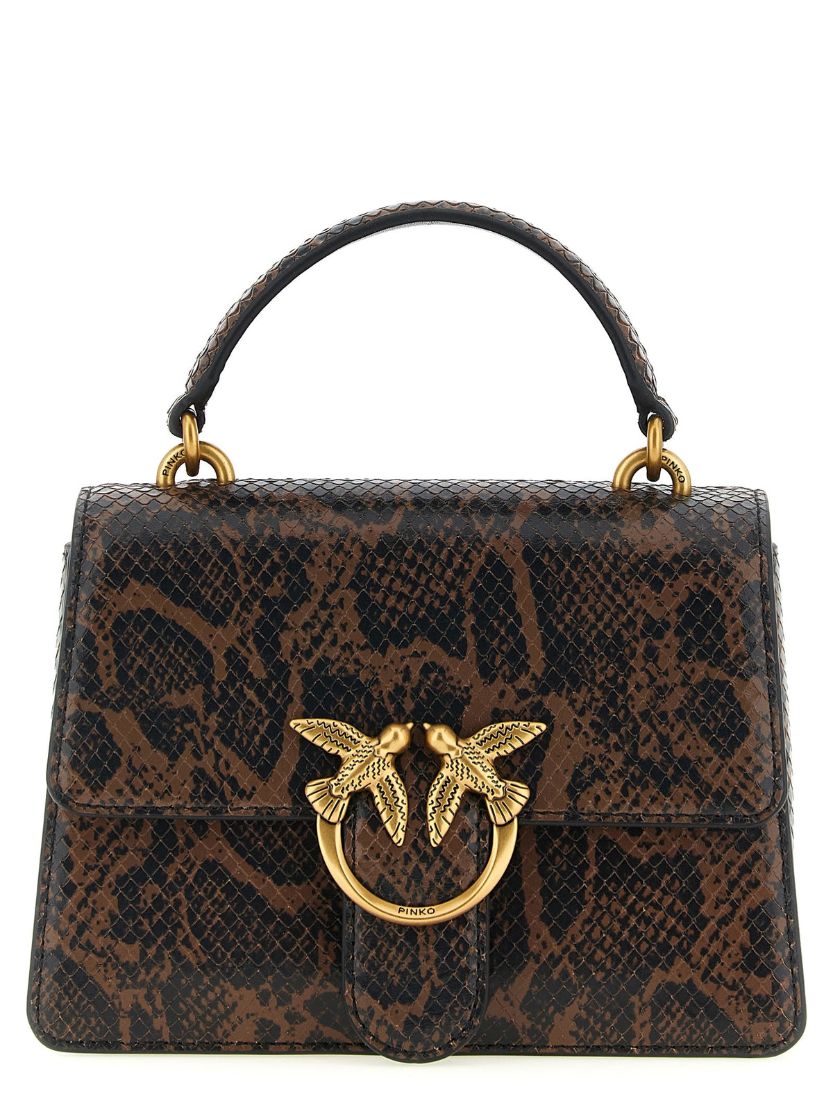 Pinko - 'Mini Love One Light' handbag Brown U