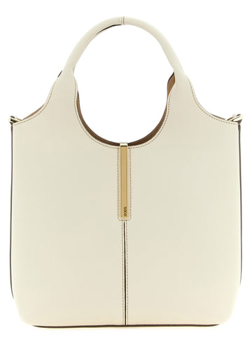 TOD'S - Mini metal plate shopping bag