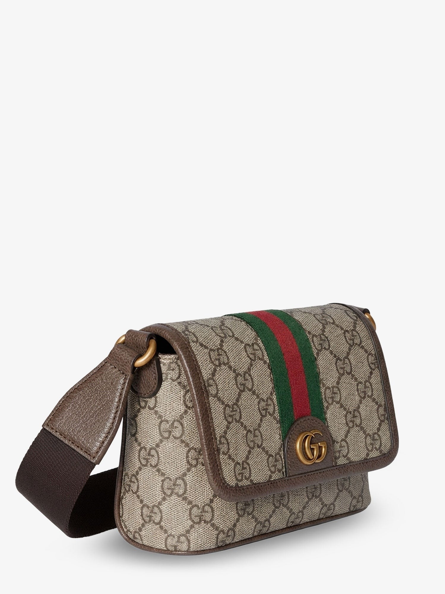 Gucci Gucci - Mini Ophidia GG fabric crossbody bag