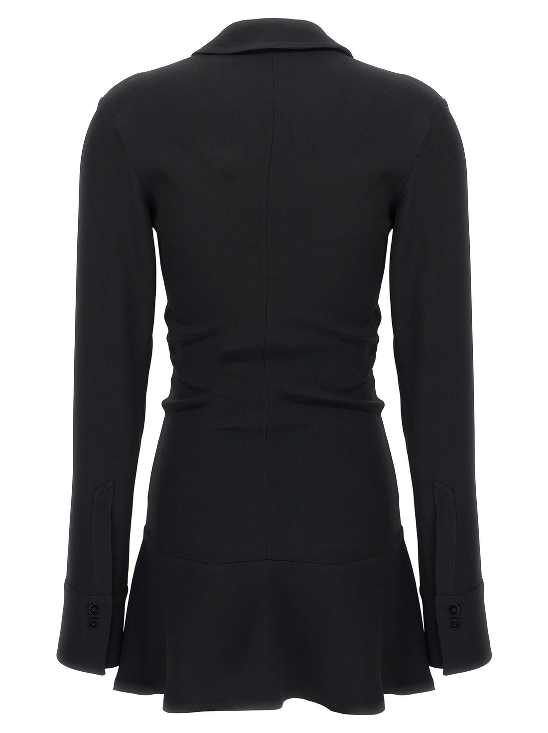 The Attico - Mini polo dress Black 38 IT