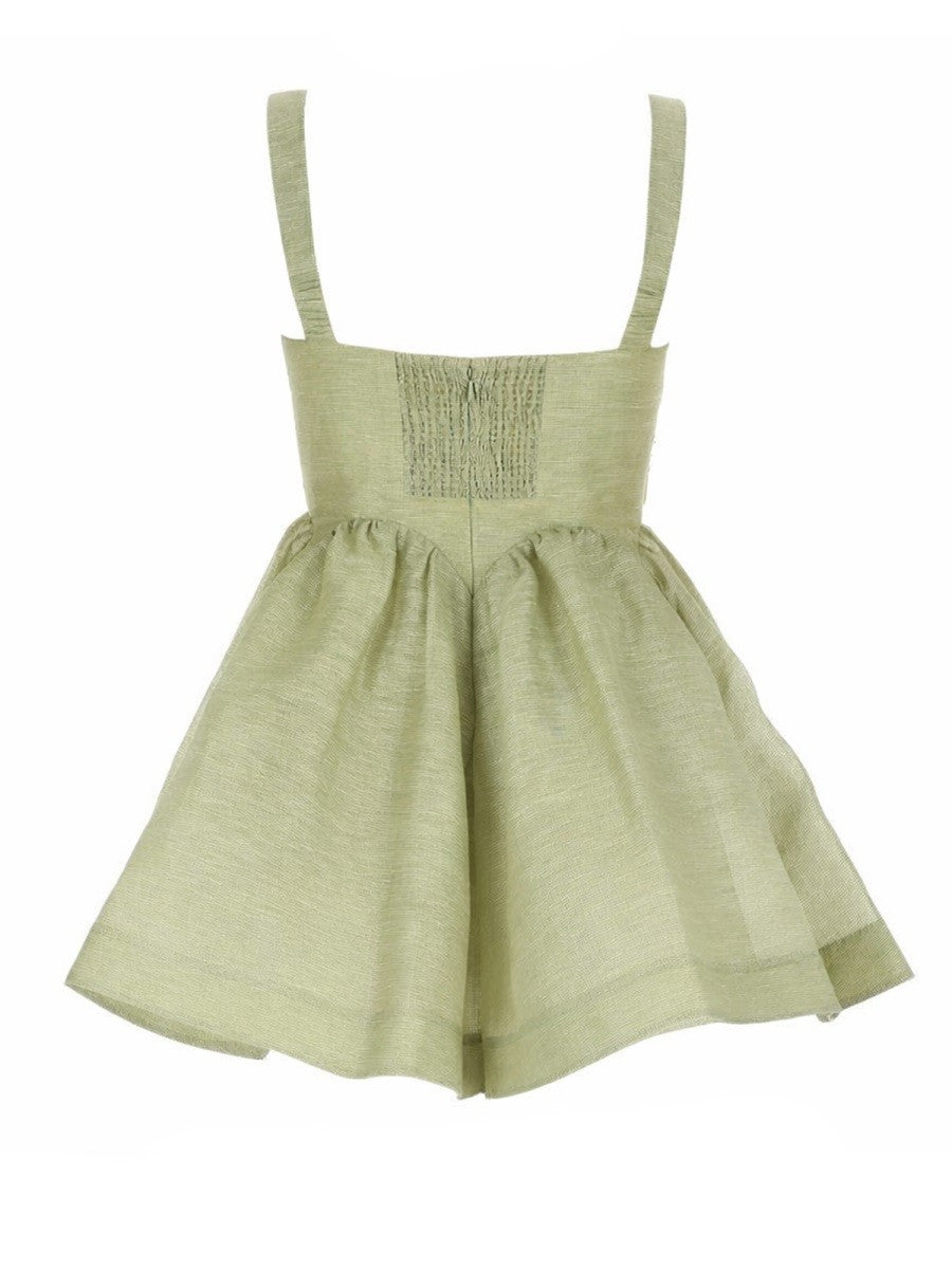 ZIMMERMANN - MINI "REBELLION DRAPE" DRESS