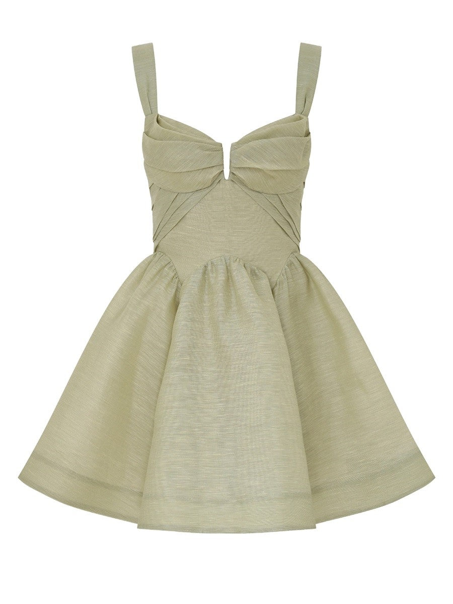 ZIMMERMANN - MINI "REBELLION DRAPE" DRESS