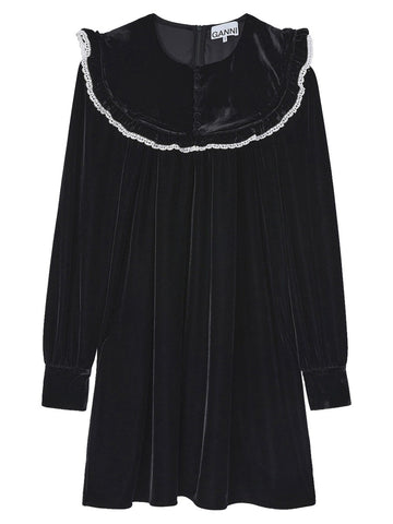 GANNI - MINI VELVET DRESS mini-velvet-dress_ebf65cce-00bf-4ae0-9d70-ba065fe8b3bd