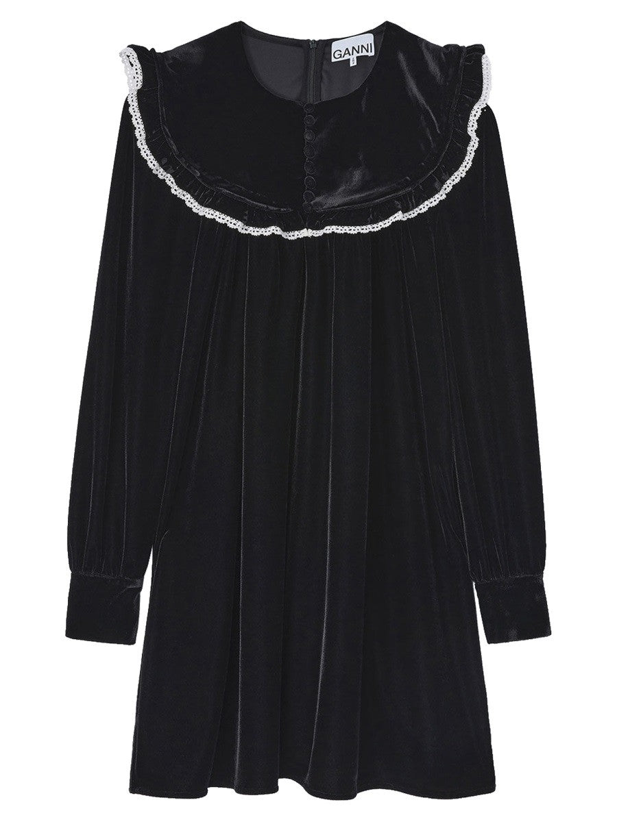 GANNI - MINI VELVET DRESS mini-velvet-dress_ebf65cce-00bf-4ae0-9d70-ba065fe8b3bd