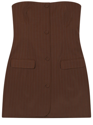 JEAN PAUL GAULTIER JEAN PAUL GAULTIER - MINIABITO SARTORIALE A RIGHE