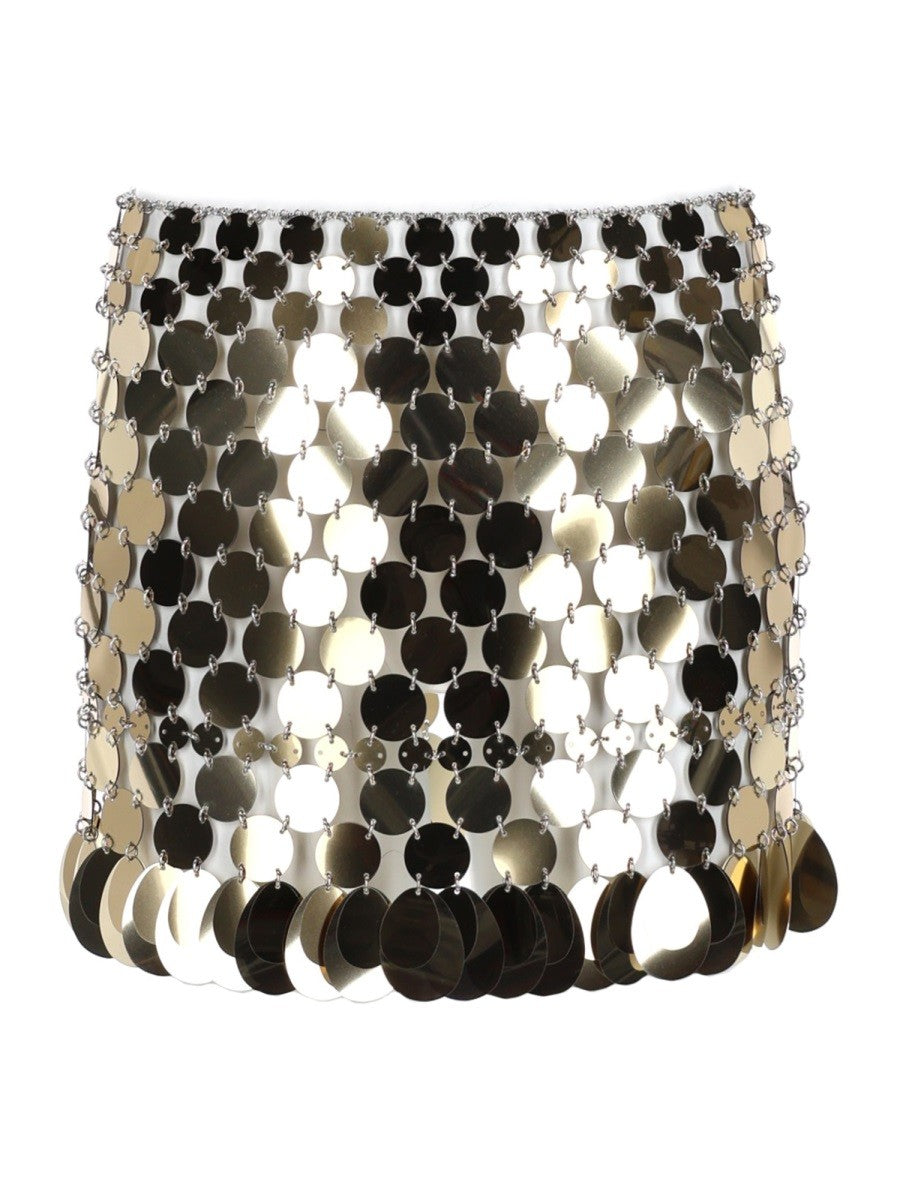 RABANNE RABANNE - MINIGONNA IN PAILLETTES