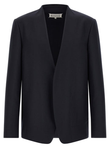 Maison Margiela - 'Minimal' blazer Blue 46 IT