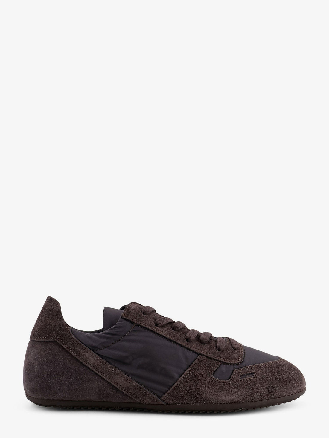 RICK OWENS - Minimal nylon and suede sneakers minimal-nylon-and-suede-sneakers_3ff3cb81-9152-4fe7-87e0-8b552c28130a