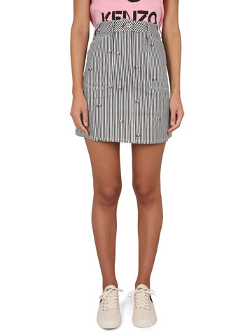 Kenzo - MINISKIRT WITH PRINT